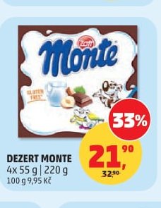 DEZERT MONTE 4x 55 g