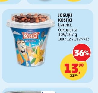 JOGURT KOSTÍCI barvíci, čokoparta 109/107 g
