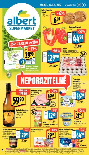 akční leták Albert 20.5.2026-26.5.2026