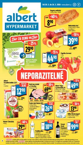 akční leták Albert 20.5.2026-26.5.2026