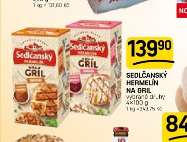 SEDLČANSKÝ HERMELÍN NA GRIL