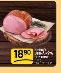 KRAHULÍK UZENÁ KÝTA BEZ KOSTI