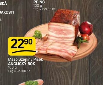 Maso uzeniny Písek ANGLICKÝ BOK