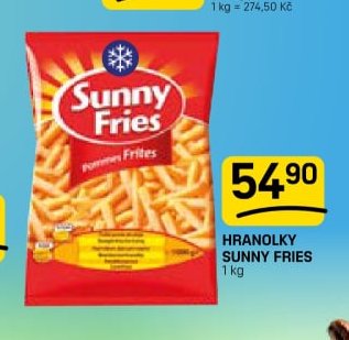 Hranolky Sunny Fries