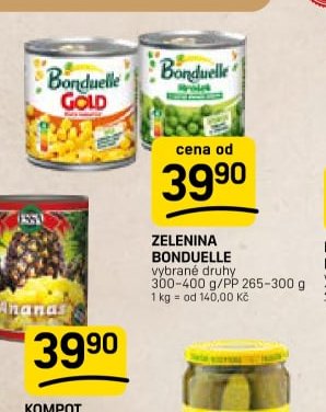 ZELENINA BONDUELLE