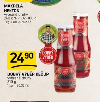 DOBRÝ VÝBĚR KEČUP