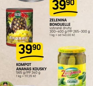 KOMPOT ANANAS KOUSKY