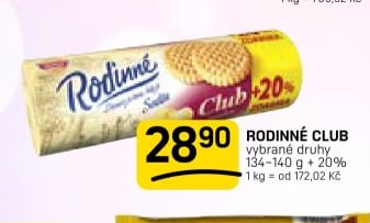 Rodinné Club 134-140 g + 20%