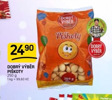 Dobrý výběr Piškoty 250 g