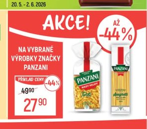 Těstoviny Panzani