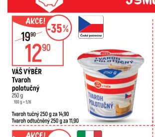 Váš výběr Tvaroh polotučný - Globus akcniletaky.com
