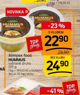 Alimpex food HUMMUS