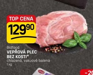 Bidfood VEPŘOVÁ PLEC BEZ KOSTI