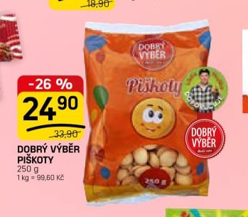 Dobrý výběr piškoty