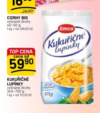 Kukuřičné lupínky