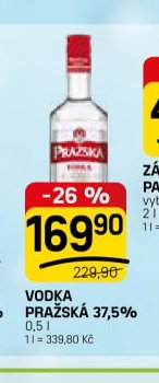 Vodka Pražská