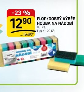 Flop/Dobrý výběr houba na nádobí