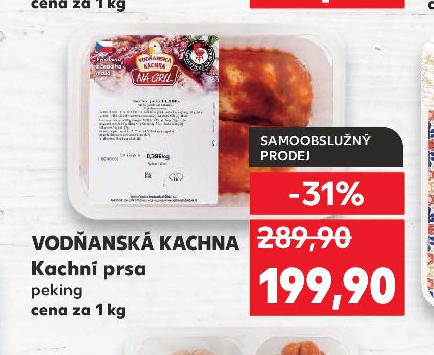 Vodňanská kachna Kachní prsa peking