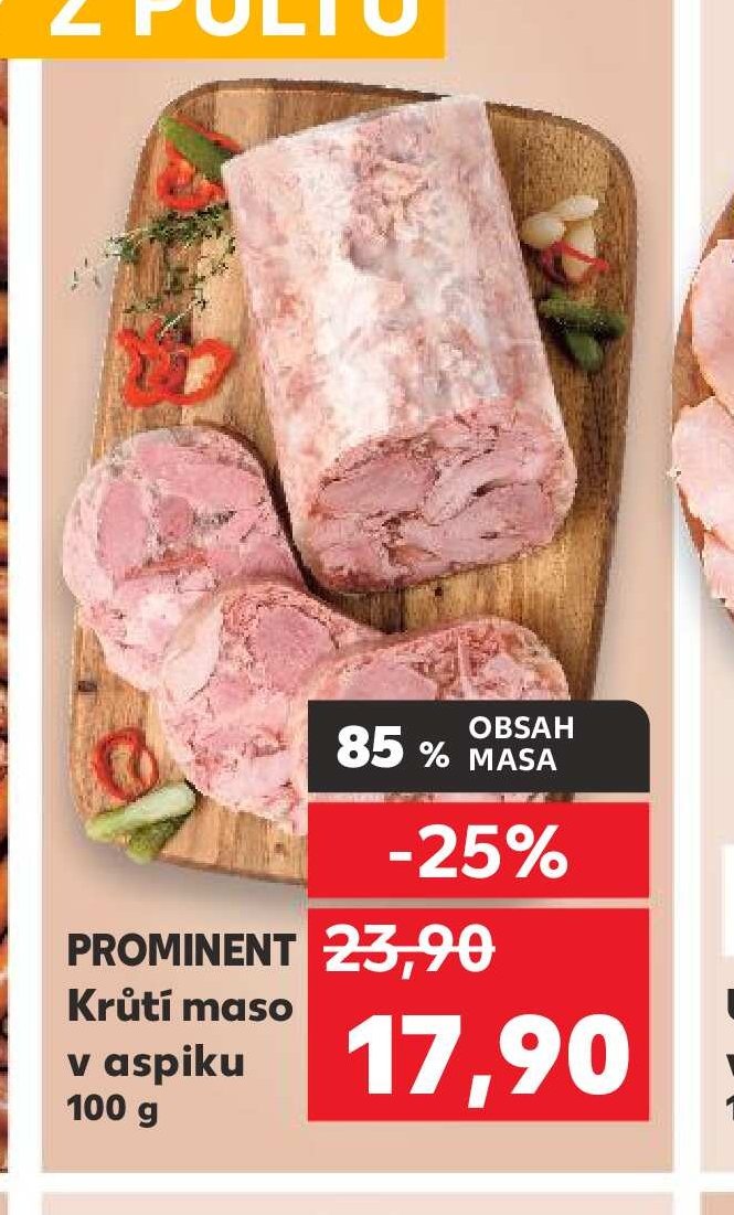 PROMINENT Krůtí maso v aspiku 100 g