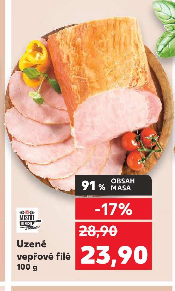 Uzené vepřové filé 100 g