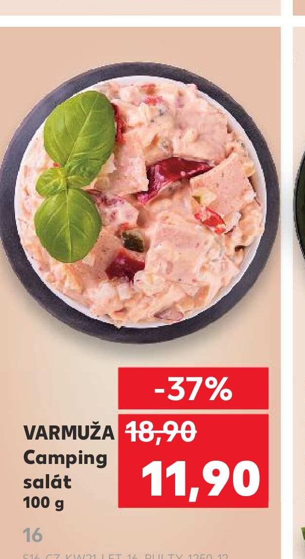 VARMUŽA Camping salát 100 g