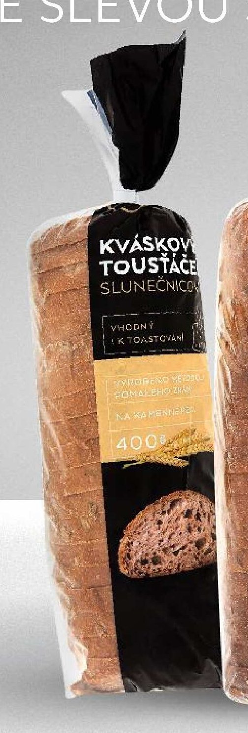 Kváskový toustáček Slunečnicový