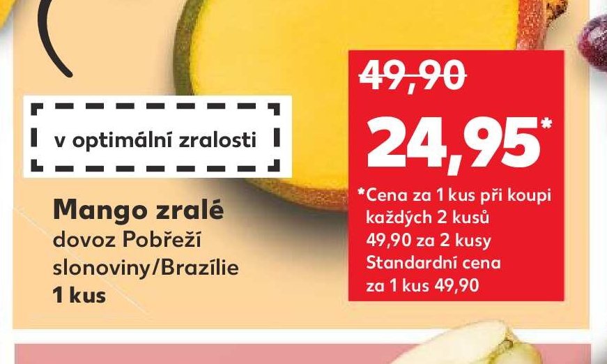 Mango zralé