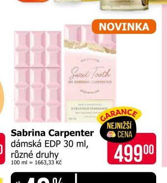 Sabrina Carpenter dámská EDP 30 ml, různé druhy