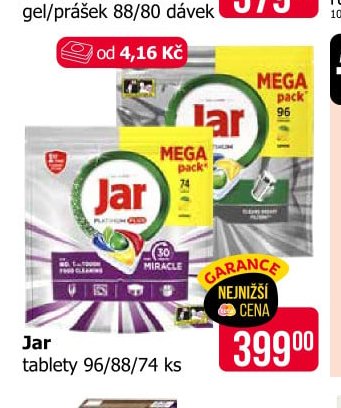 Jar tablety 96/88/74 ks