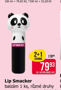 Lip Smacker balzám 1 ks, různé druhy