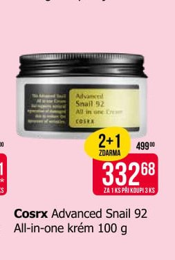 Cosrx Advanced Snail 92 All-in-one krém 100 g