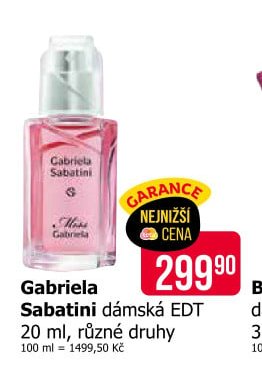 Gabriela Sabatini dámská EDT 20 ml