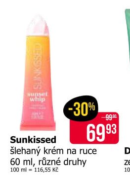 Sunkissed šlehaný krém na ruce 60 ml