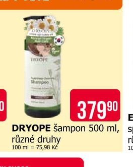 DRYOPE šampon 500 ml, různé druhy