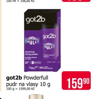 got2b Powderfull pudr na vlasy 10 g