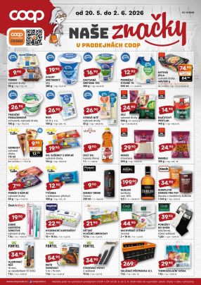 akční leták COOP 20.5.2026-2.6.2026