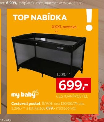 Cestovní postel - XXXLutz akcniletaky.com