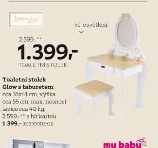 Toaletní stolek Glow s taburetem - XXXLutz akcniletaky.com