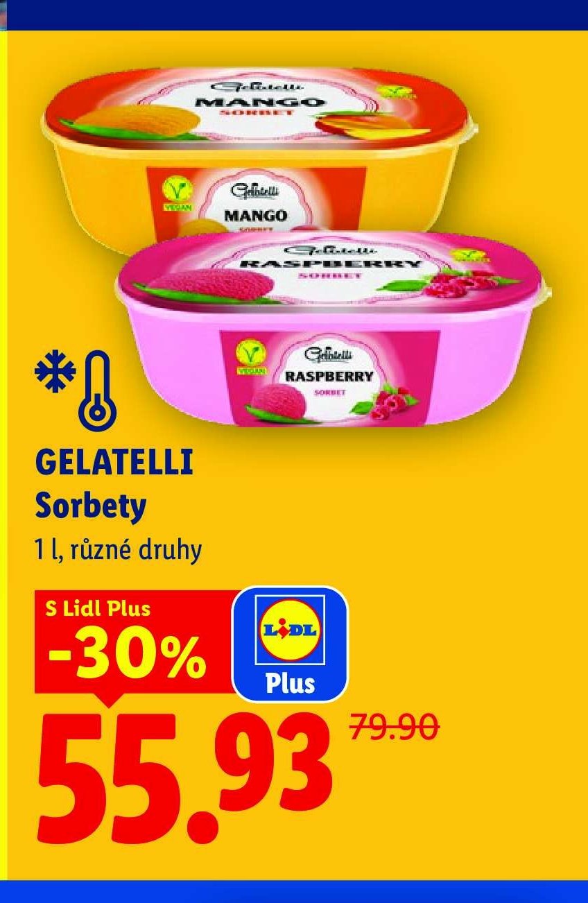 GELATELLI Sorbety