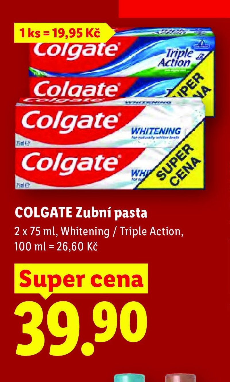 COLGATE Zubní pasta