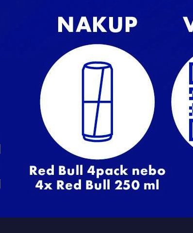 Red Bull 4pack nebo 4x Red Bull 250 ml