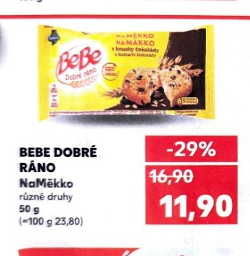 BEBE DOBRÉ RÁNO NaMěkko