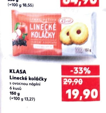 KLASA Linecké koláčky