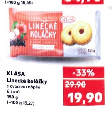 KLASA Linecké koláčky