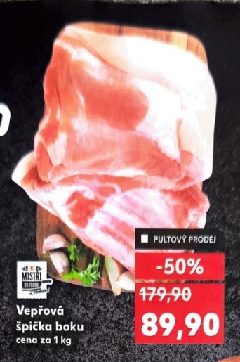 Vepřová špička boku