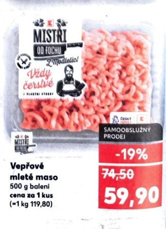Vepřové mleté maso