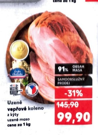 Uzené vepřové koleno