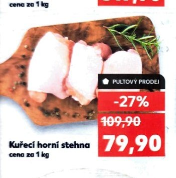Kuřecí horní stehna