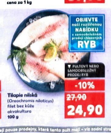 Tilapie nilská