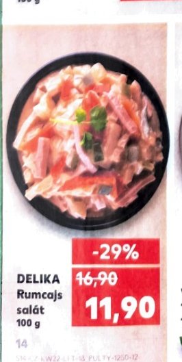 DELIKA Rumcajs salát